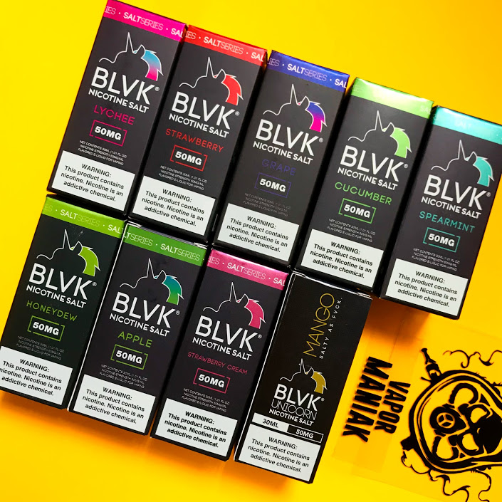 Compra Líquido / Eliquid para vapeo BLVK SALT PLUS varios sabores